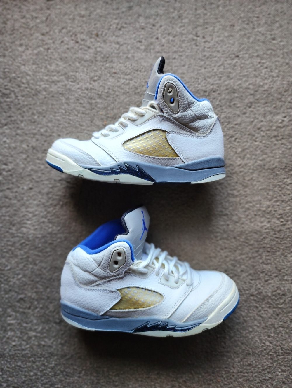 Nike Jordan 5 Retro White Stealth
